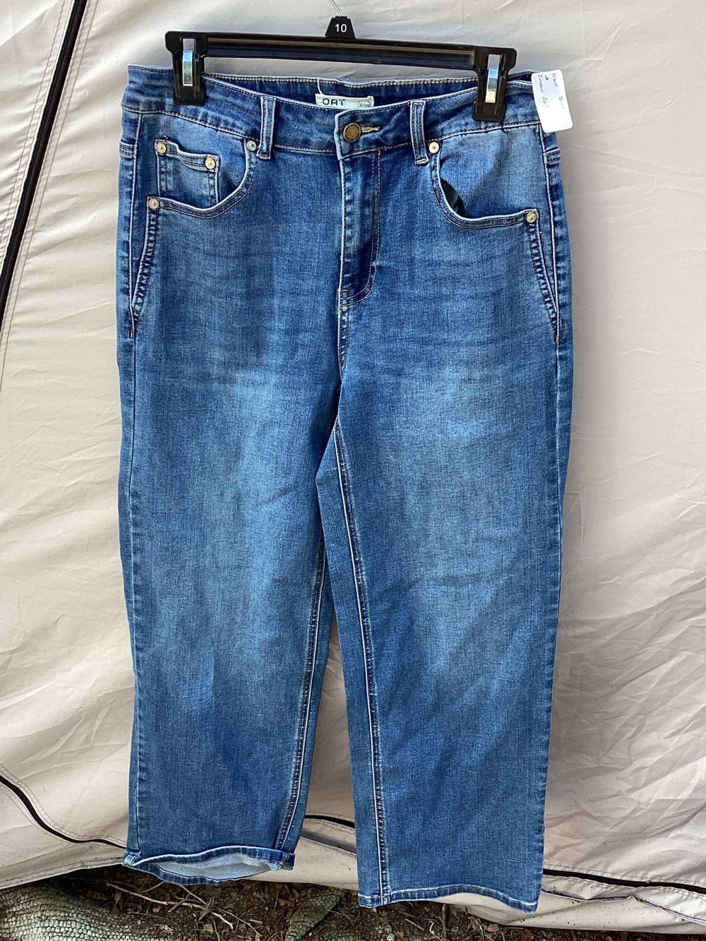 Oat New York Men's Straight-Leg Denim — Medium Blue Wash